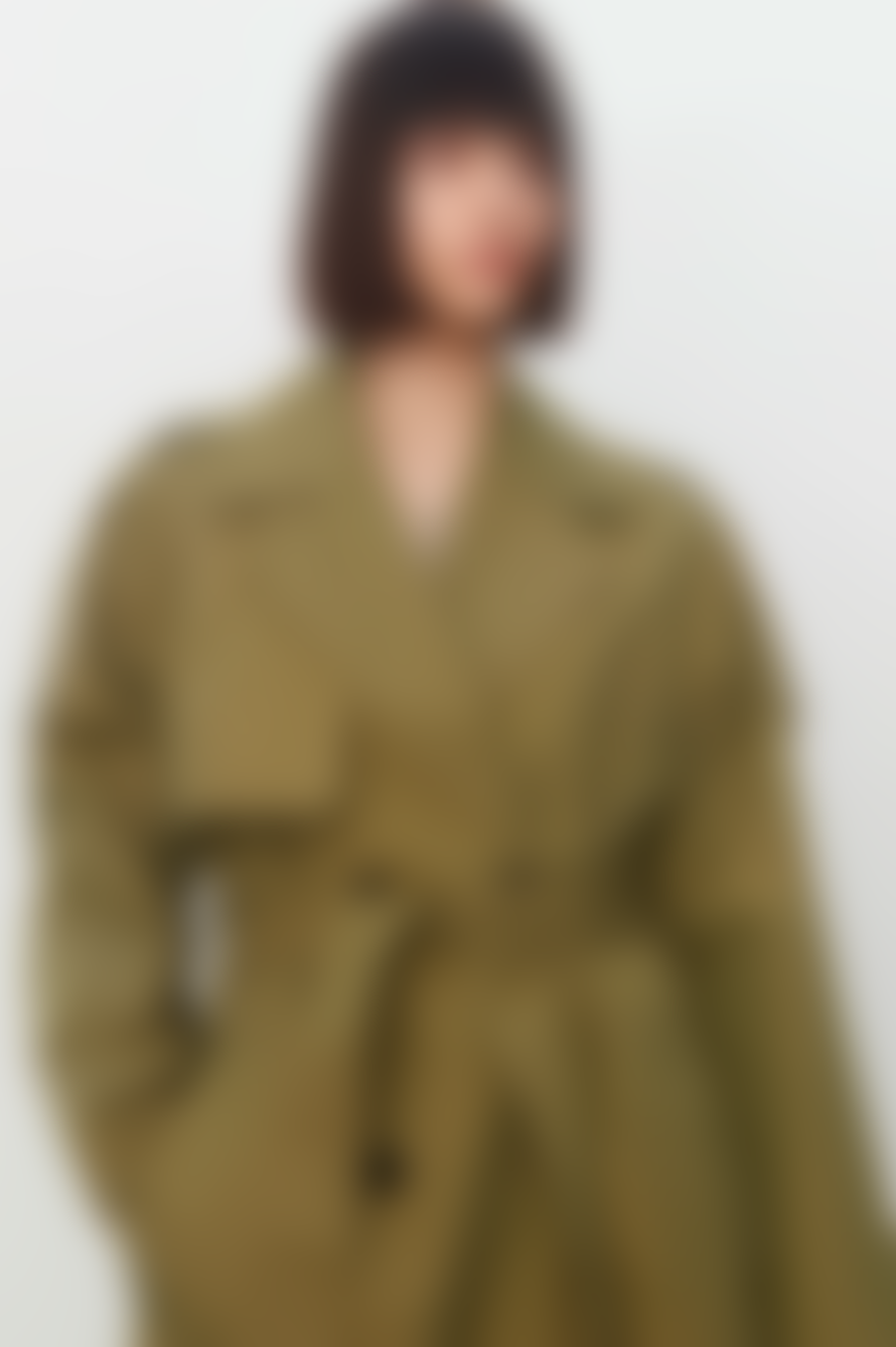 2NDDAY Sloan Martini Olive Trench Coat