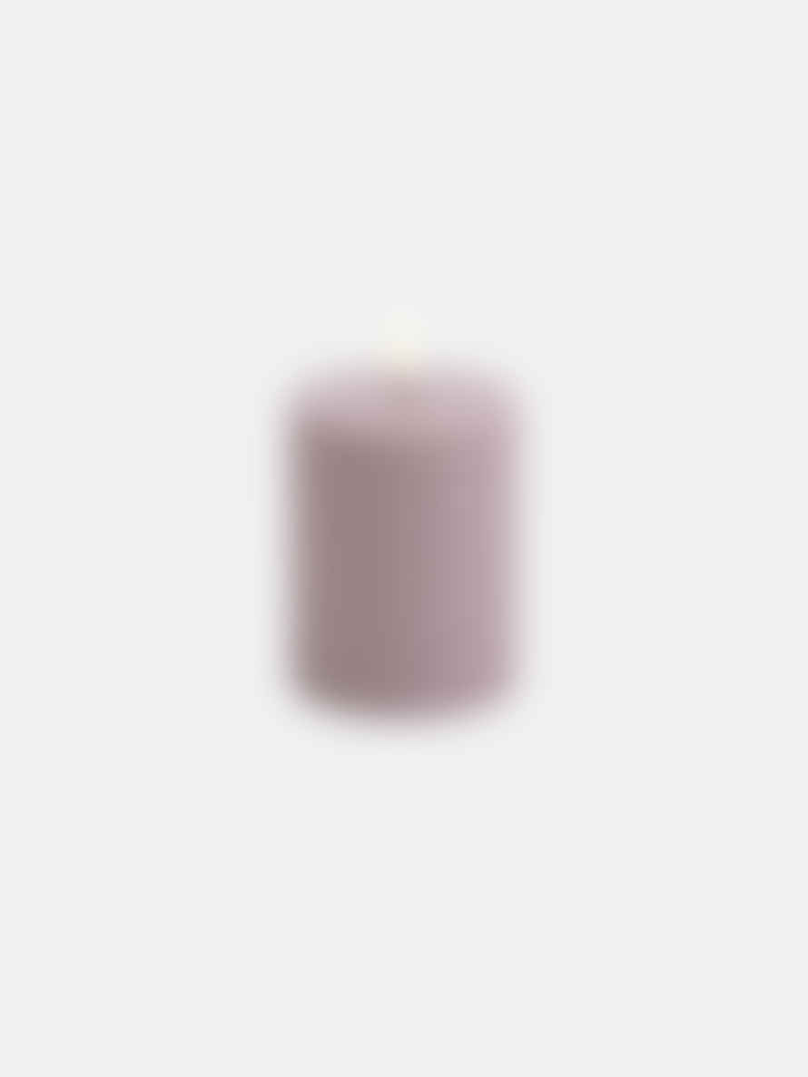 UYUNI LIGHTING Led Pillar Candle 7.8x10 - Light Lavender