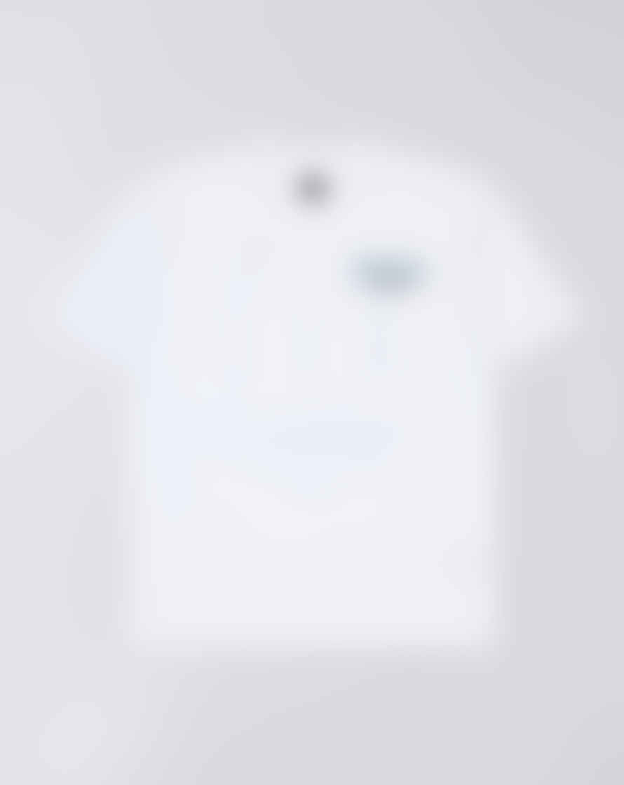 Edwin Rules of Bowing T-Shirt Single Jersey White Garment Washed