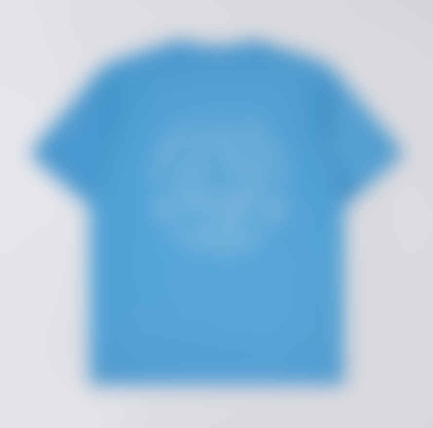 Edwin Music Channel T-Shirt Parisian Blue Garment Washed