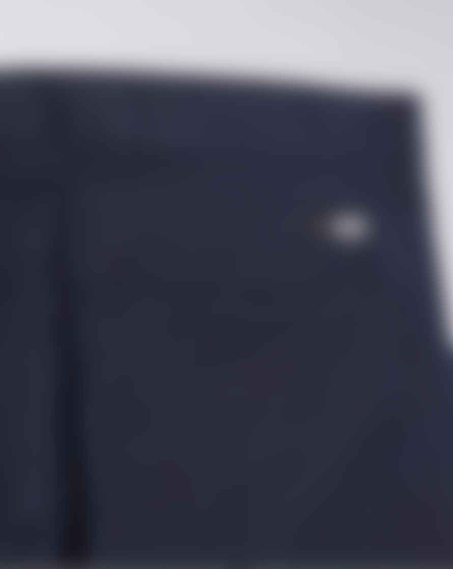 Edwin Regular Chino PFD Compact Twill Navy Blazer Garment Dyed