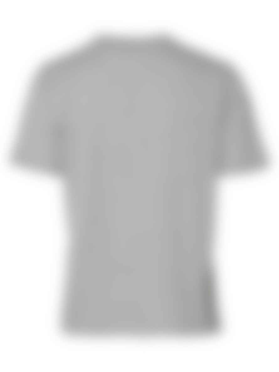 Pieces Pcria Light Grey Melange T-Shirt