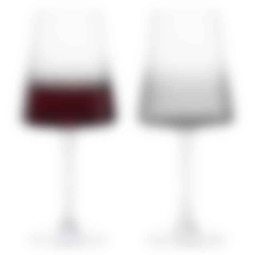 Anton Studio Designs Set of 2 Empire Wine Glasses - Smoke