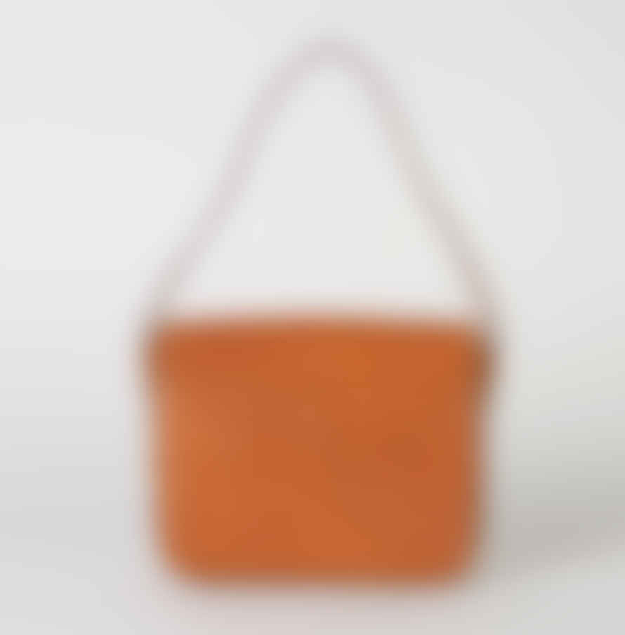 O My Bag  Gina Cognac Classic Leather Bag
