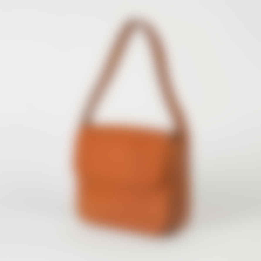 O My Bag  Gina Cognac Classic Leather Bag