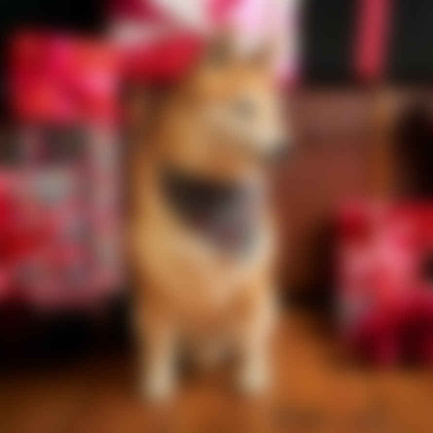 Hiro + Wolf Christmas Snowflakes Dog Bandana