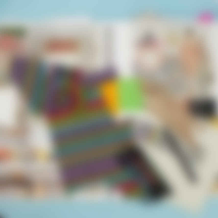Hiro + Wolf Rainbow Stripe Dog Bandana