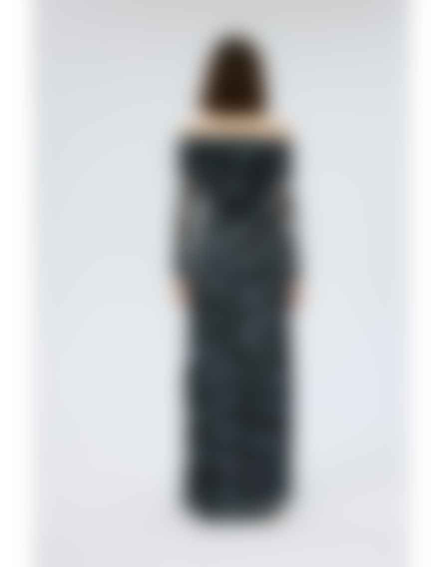 Diane Von Furstenberg Diane Von Furstenberg Stassi Blue Magic Stars Maxi Dress Size: S, Col: