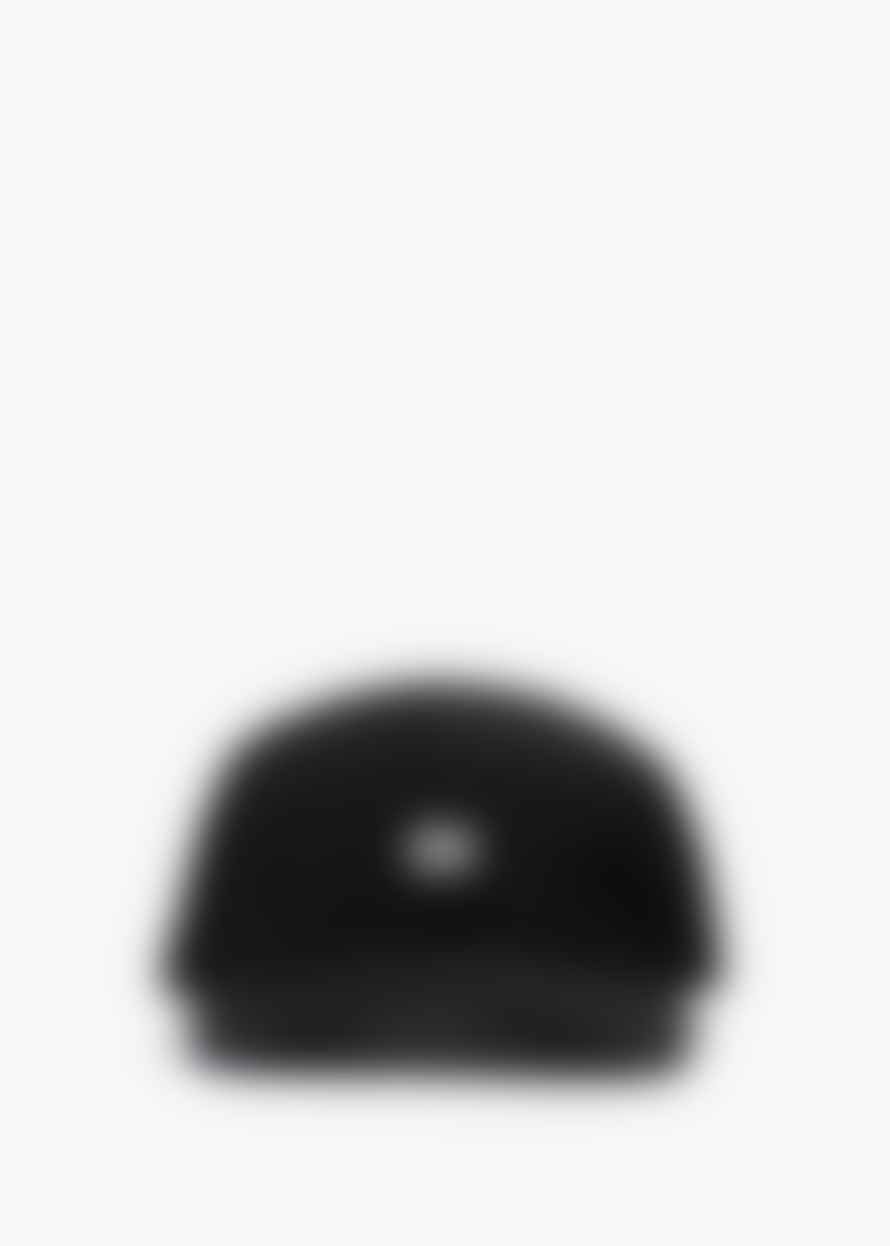 C.P. Company Mens Chrome-r Panelled Logo Cap In Black