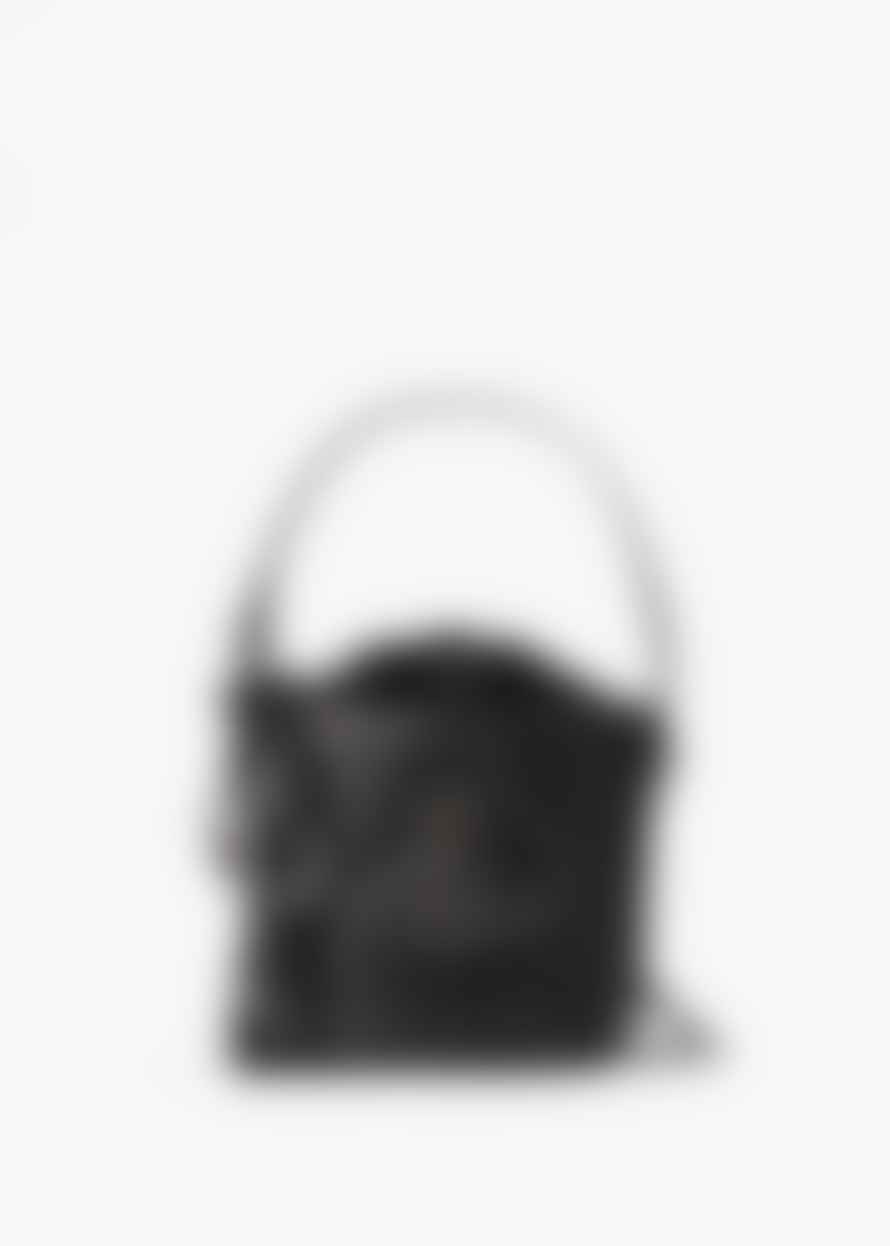 Vivienne Westwood  Women's Daisy Bucket Crystal Black Cross Body Bag