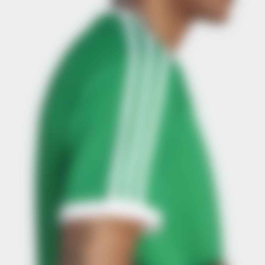 Adidas Green Adicolor 3 Striped Classics T Shirt