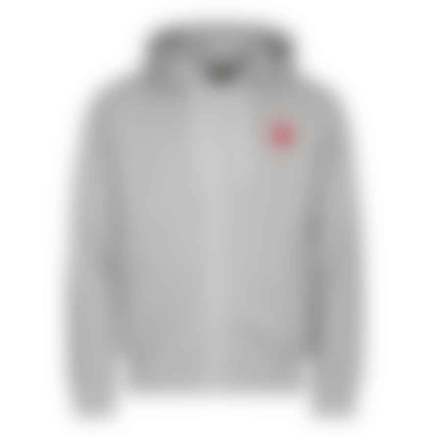 Comme Des Garcons Play Hooded Sweat - Grey