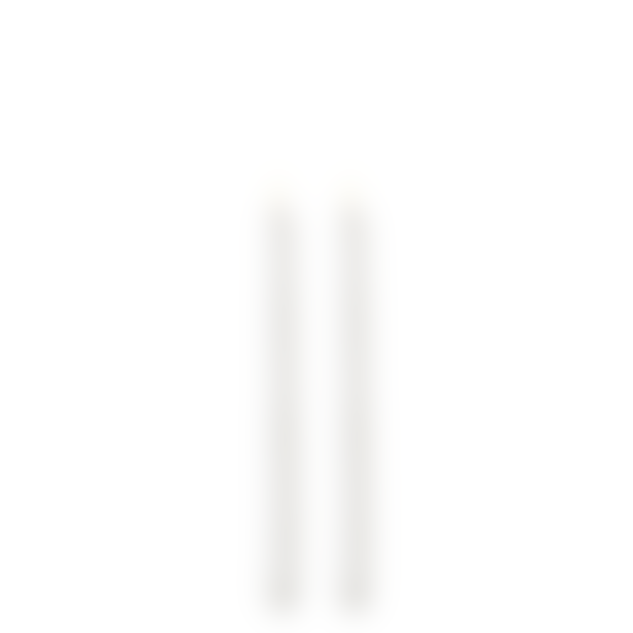 UYUNI LIGHTING - Led Taper Candle - Nordic White Smooth - 2,3x25 Cm - Set Of 2