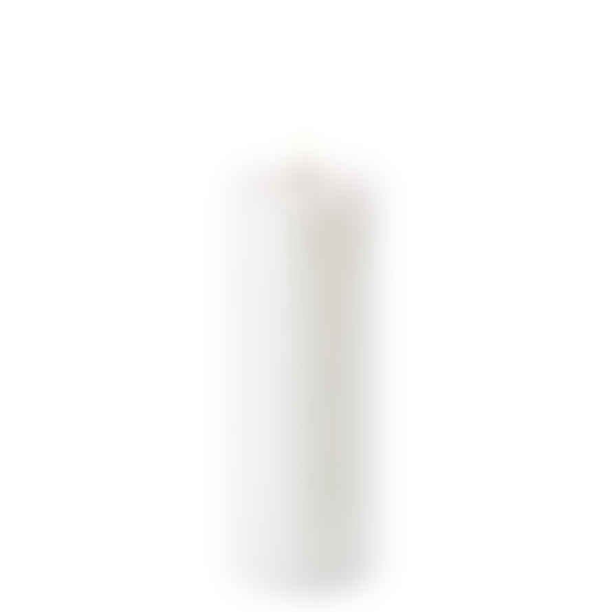 UYUNI LIGHTING Piffany - Led Pillar Candle Nordic White Smooth 7,8cmx20cm