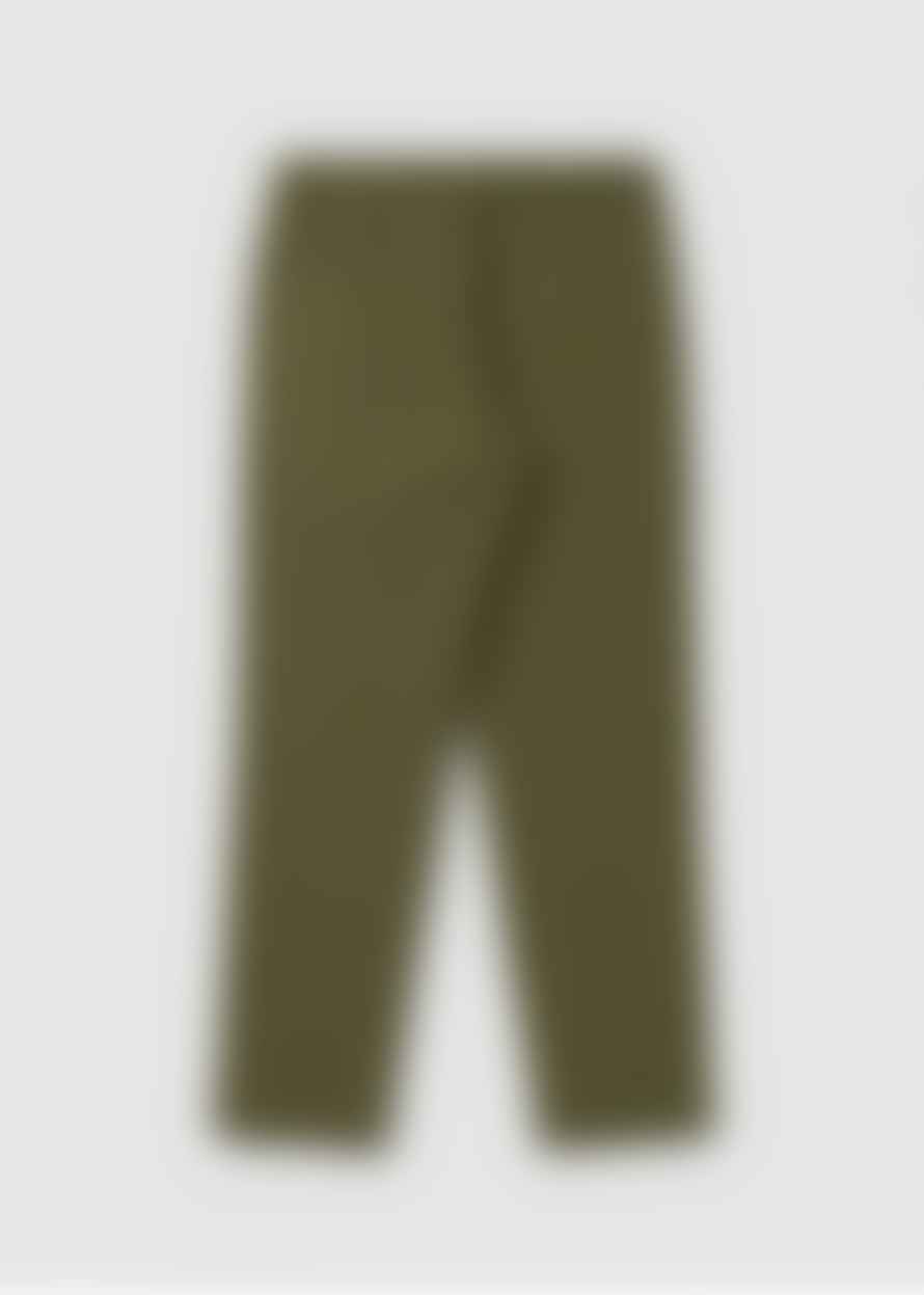 Che Mens Pleated Chino Pants In Khaki