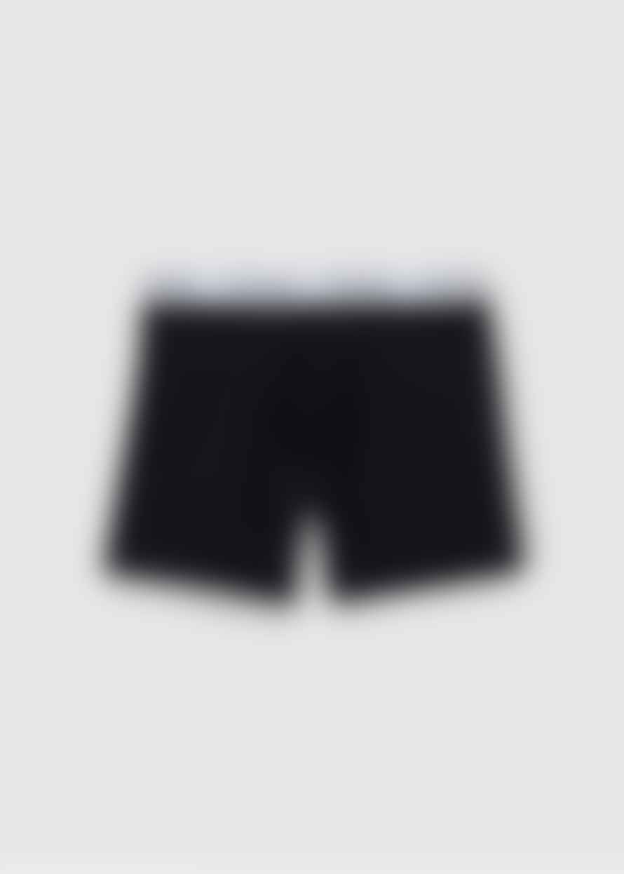 Calvin Klein Mens Underwear 3 Pack Boxer Briefs In Black