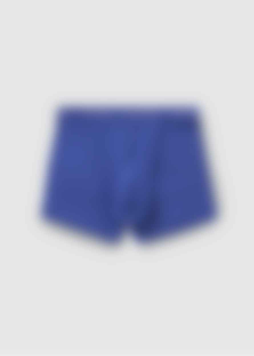 Calvin Klein Mens Underwear 3 Pack Trunks In Black/blue/blue