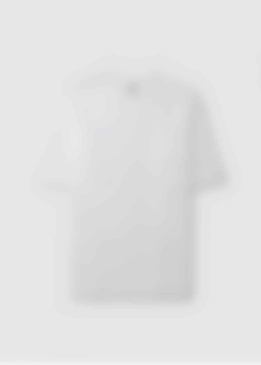 Lacoste Mens Robert George Croc Oversized T-shirt In White