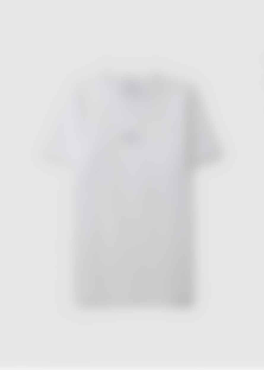 Les Deux Mens Lens T-shirt In White Black