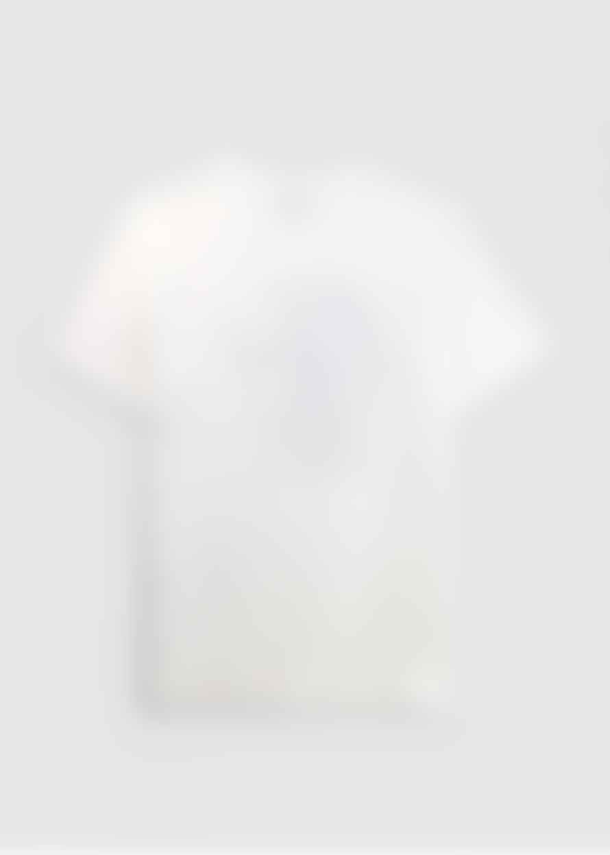 Paul Smith Mens Regular Fit Opposite Faces T-shirt In White