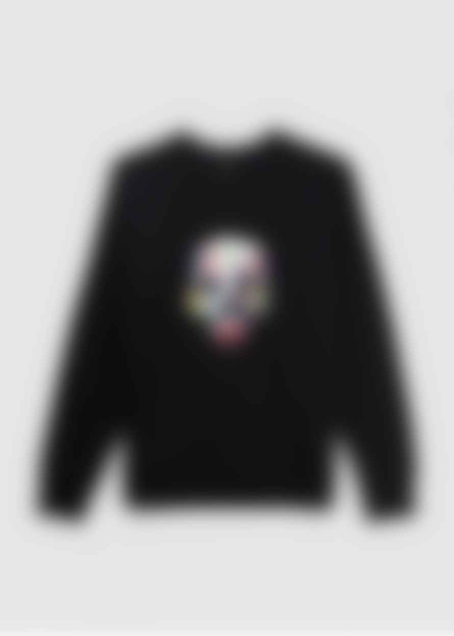 Paul Smith Mens Sweatshirt Skull Multi In Black