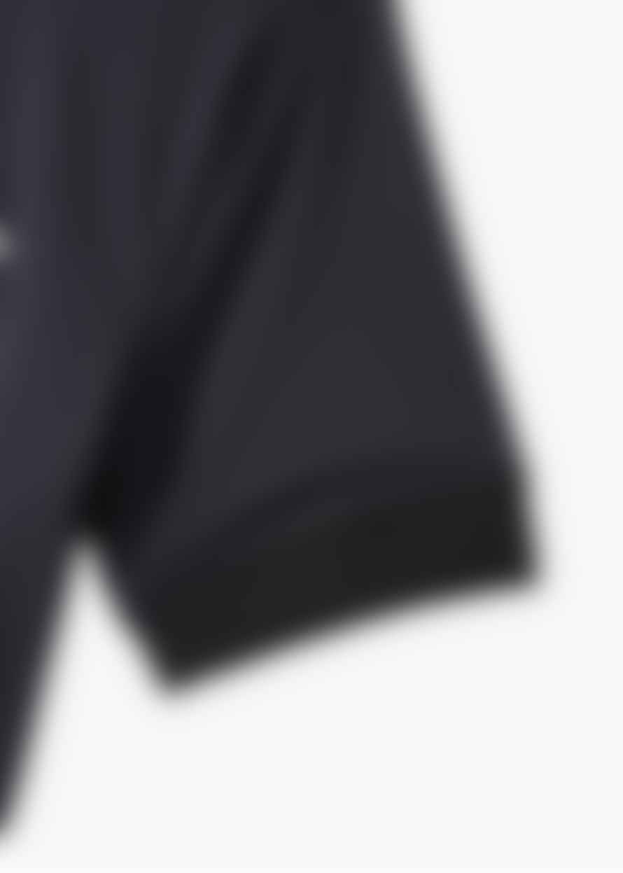 Replay Mens Short Sleeve Polo Shirt Hyperflex Hybrid In Black