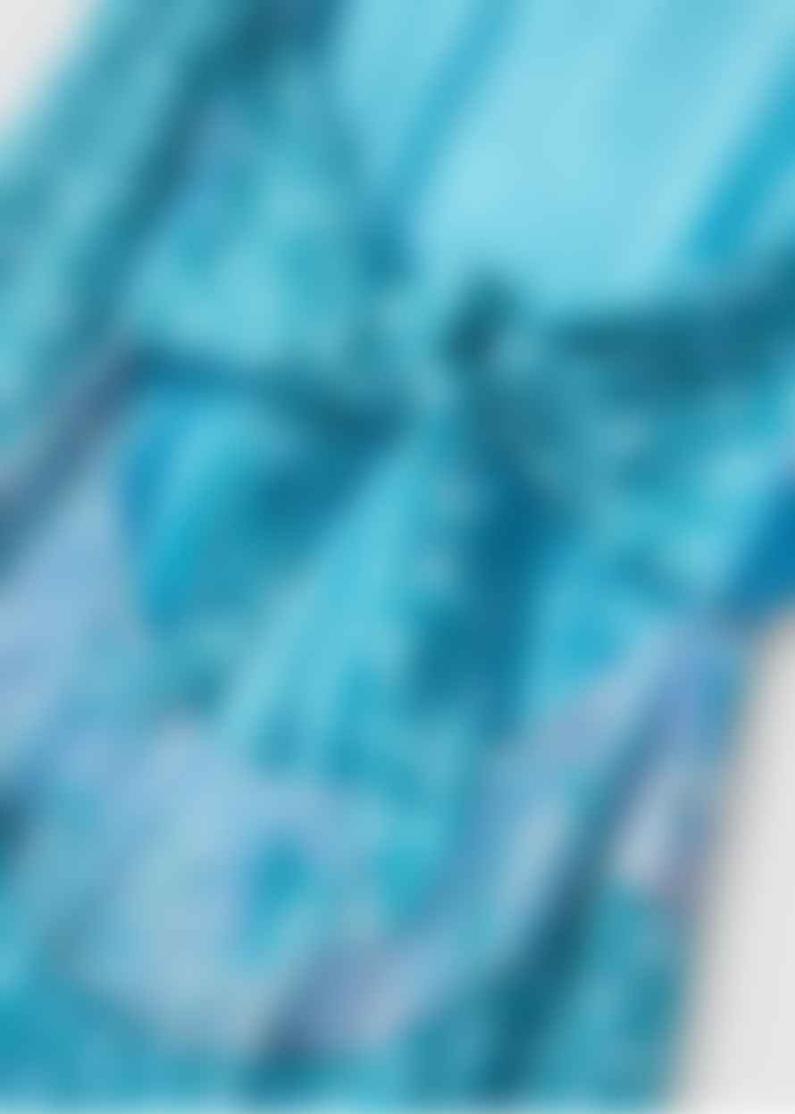 Rixo  Womens Agyness Back Tied Maxi Dress In Havana Floral Blue