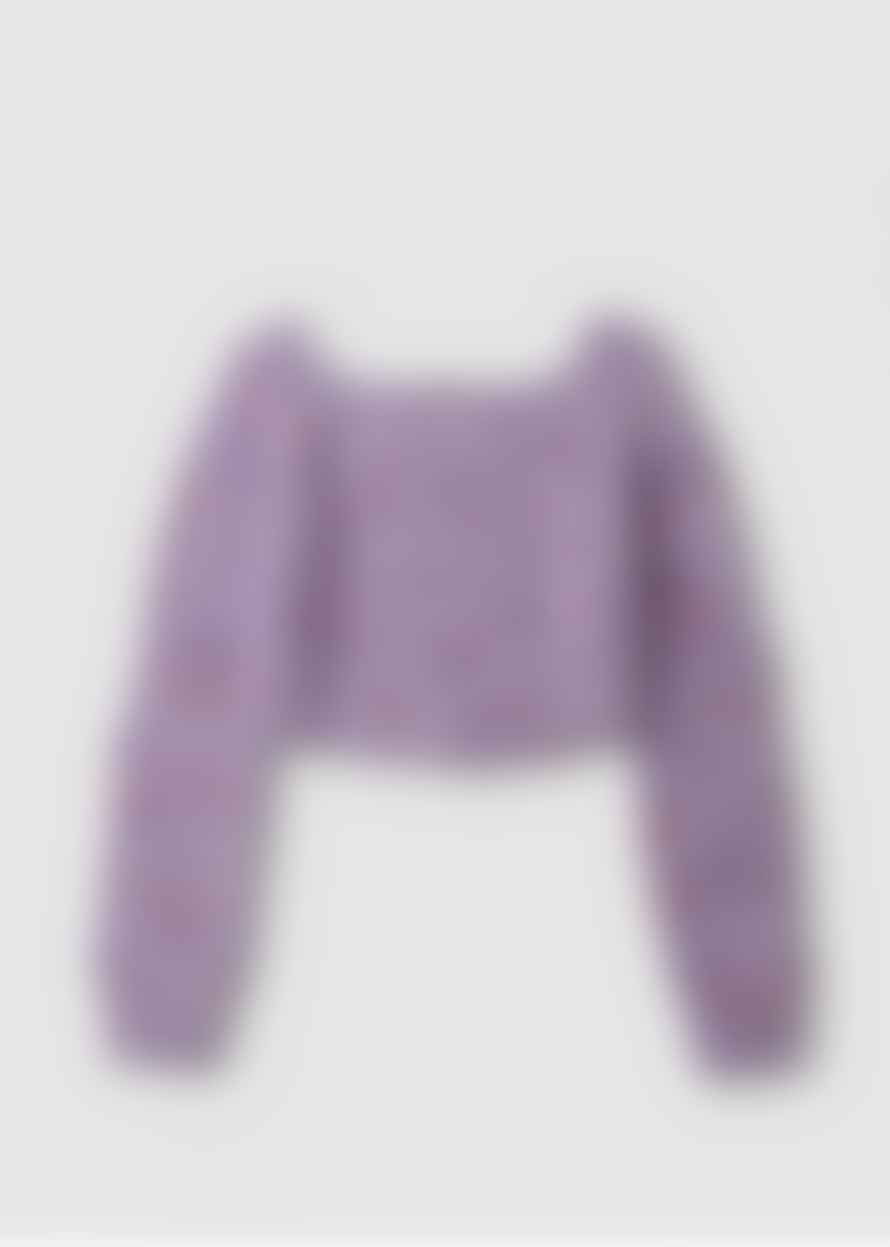 Free People Womens Sunset Cloud Jumper In Violet Glow Combo