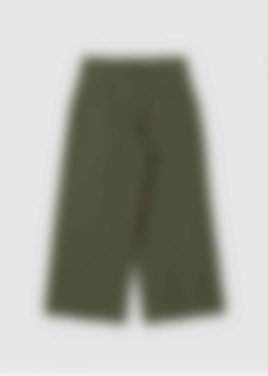 iBlues Iblues Womens Camper Tailored Trousers In Khaki