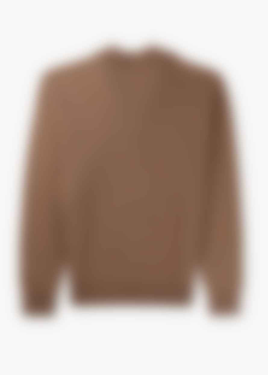 Lacoste Womens Cashmere V Neck Jumper In Cookie