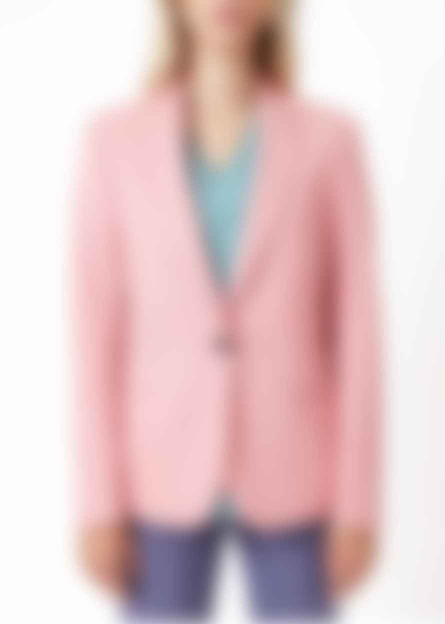 PS Paul Smith Ps Paul Smith Womens Single Breasted Wool Blazer In Powder
