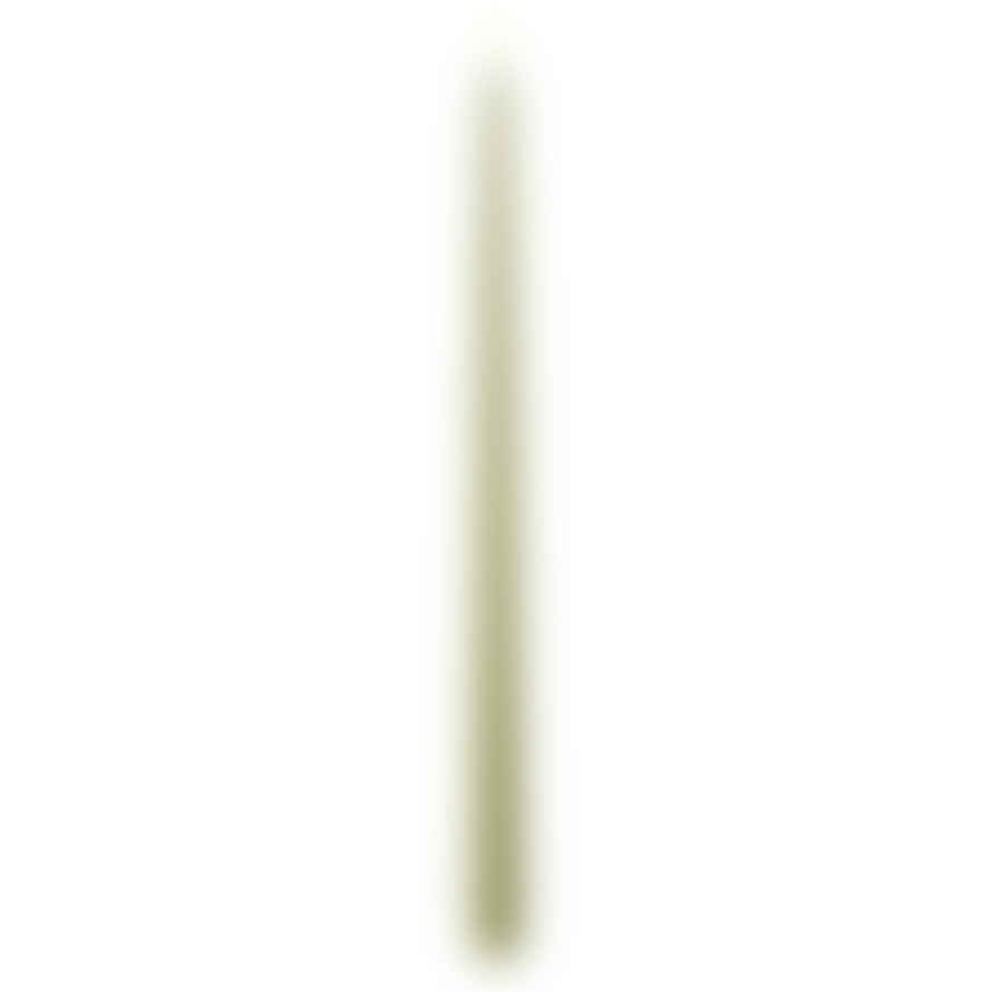 TUSKcollection Olive Green Pack Of Two Led Taper Candles Extra Tall