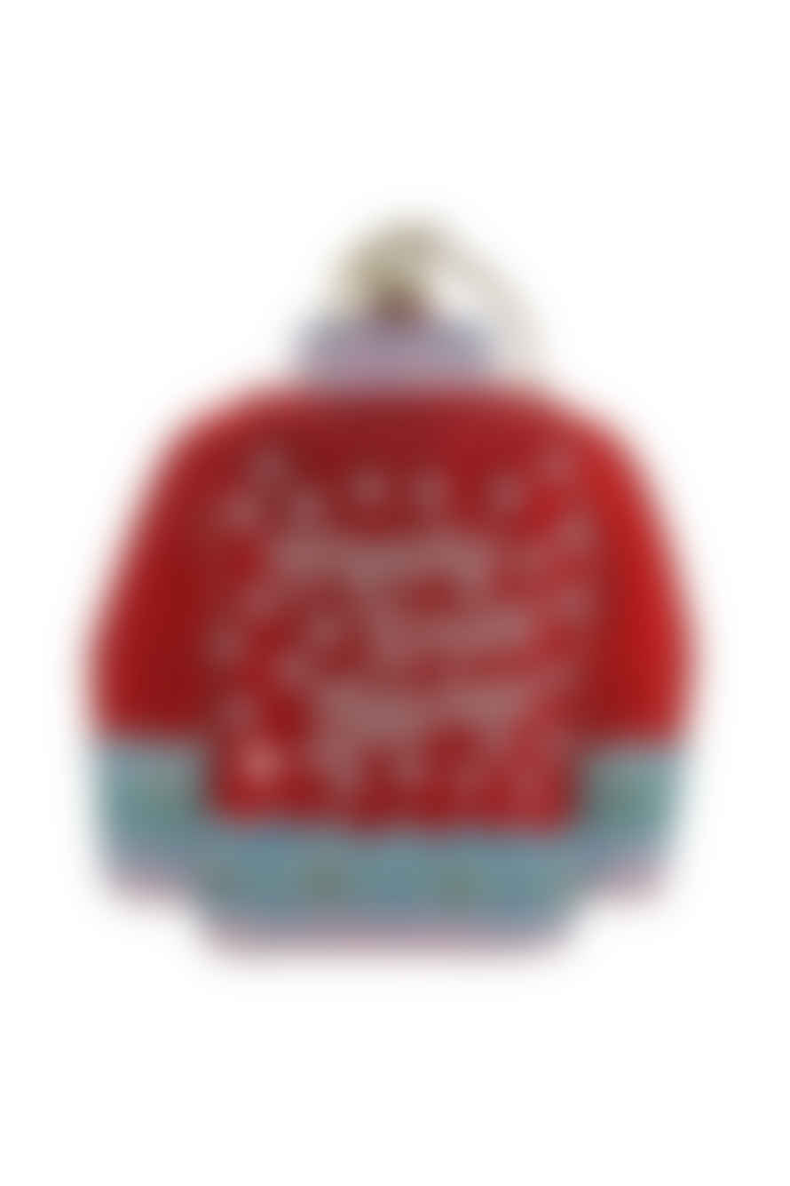 Cody Foster & Co Red Christmas Sweater Decoration