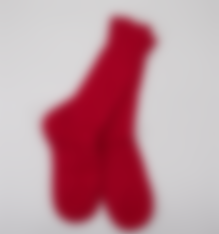 Freight HHG Alpaca Wool Blend Socks, Red