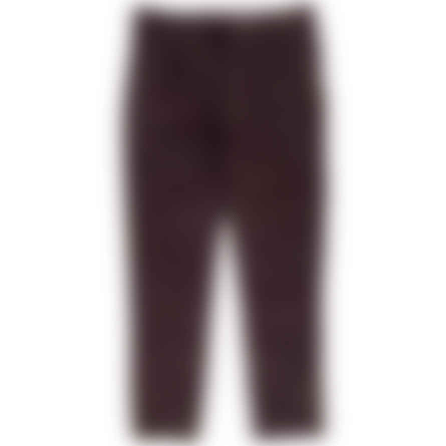 Fresh Corduroy Pleated Chino Pants In Brown