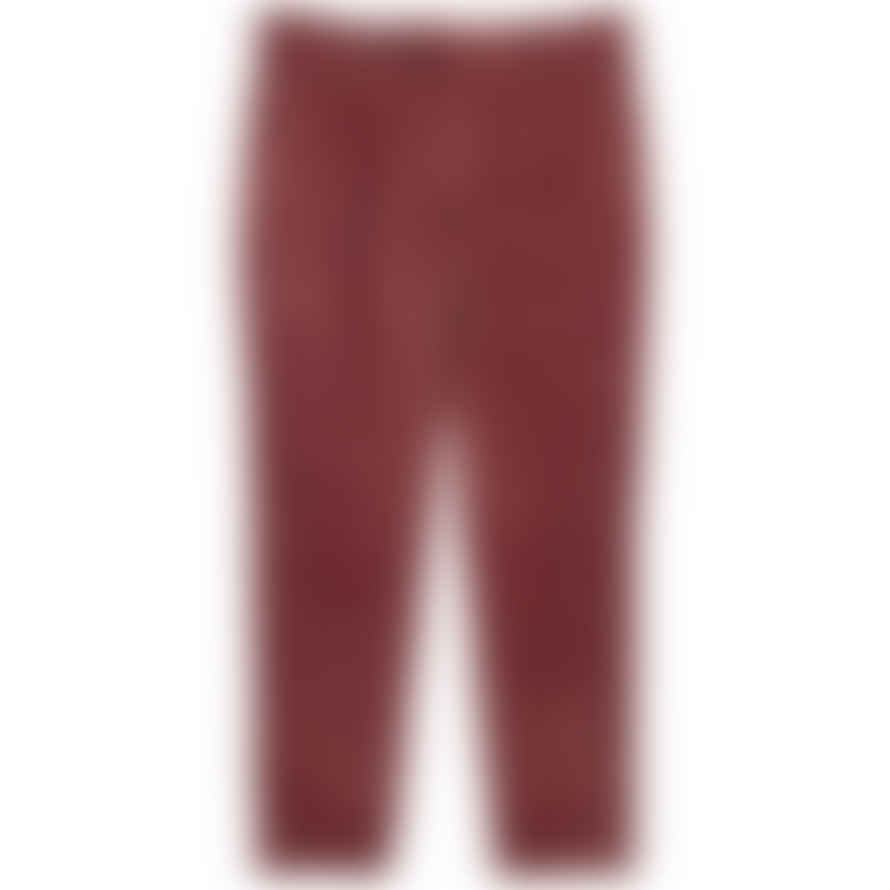Fresh Corduroy Pleated Chino Pants In Copper