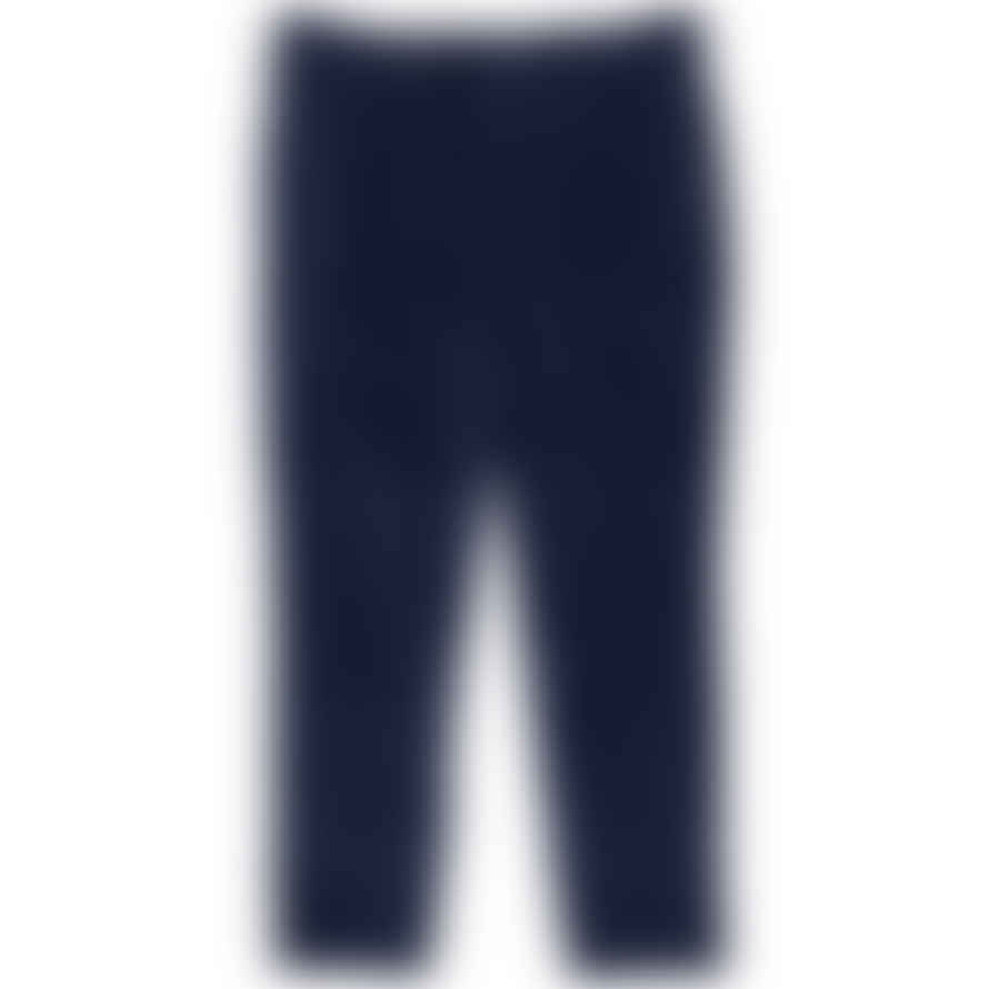 Fresh Corduroy Pleated Chino Pants In Navy