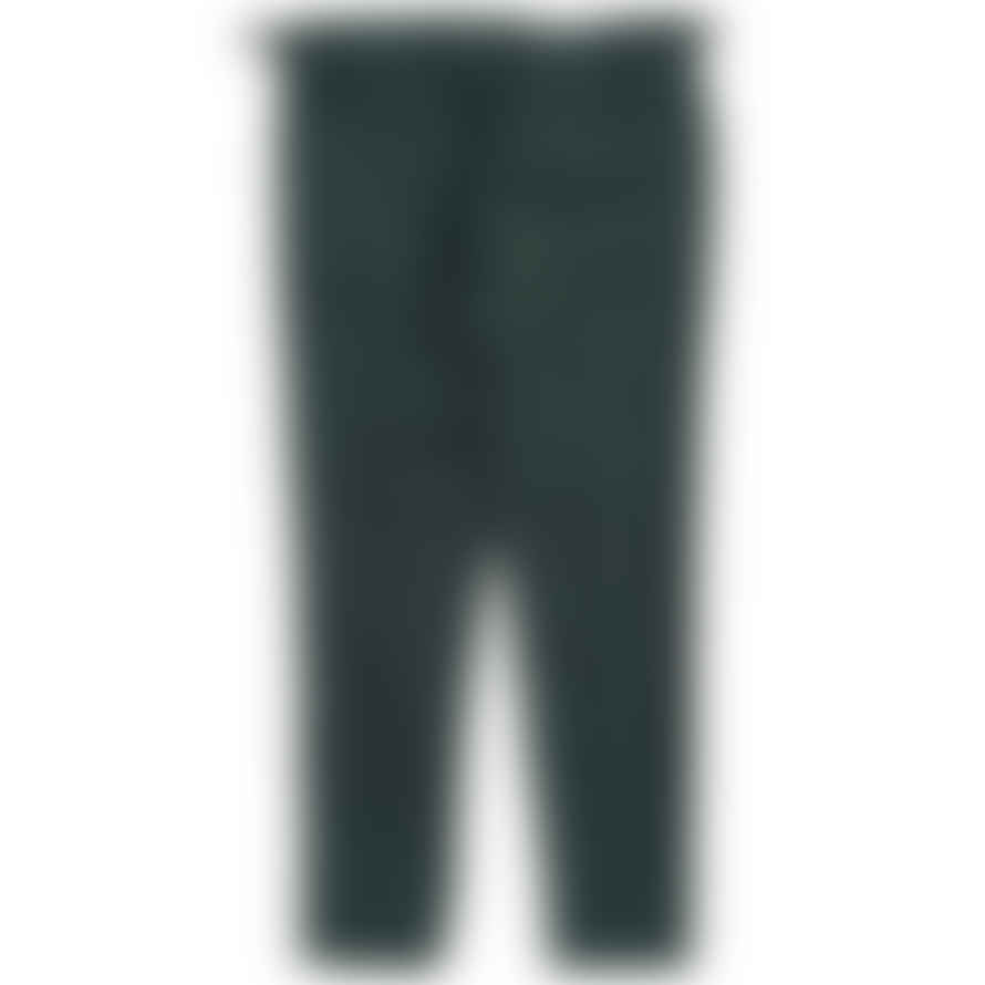 Fresh Wool Pleated Chino Pants In Gem Green