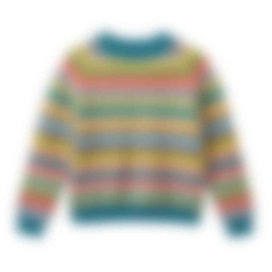 Donna Wilson Static Stripe Sweater - Tutti Frutti