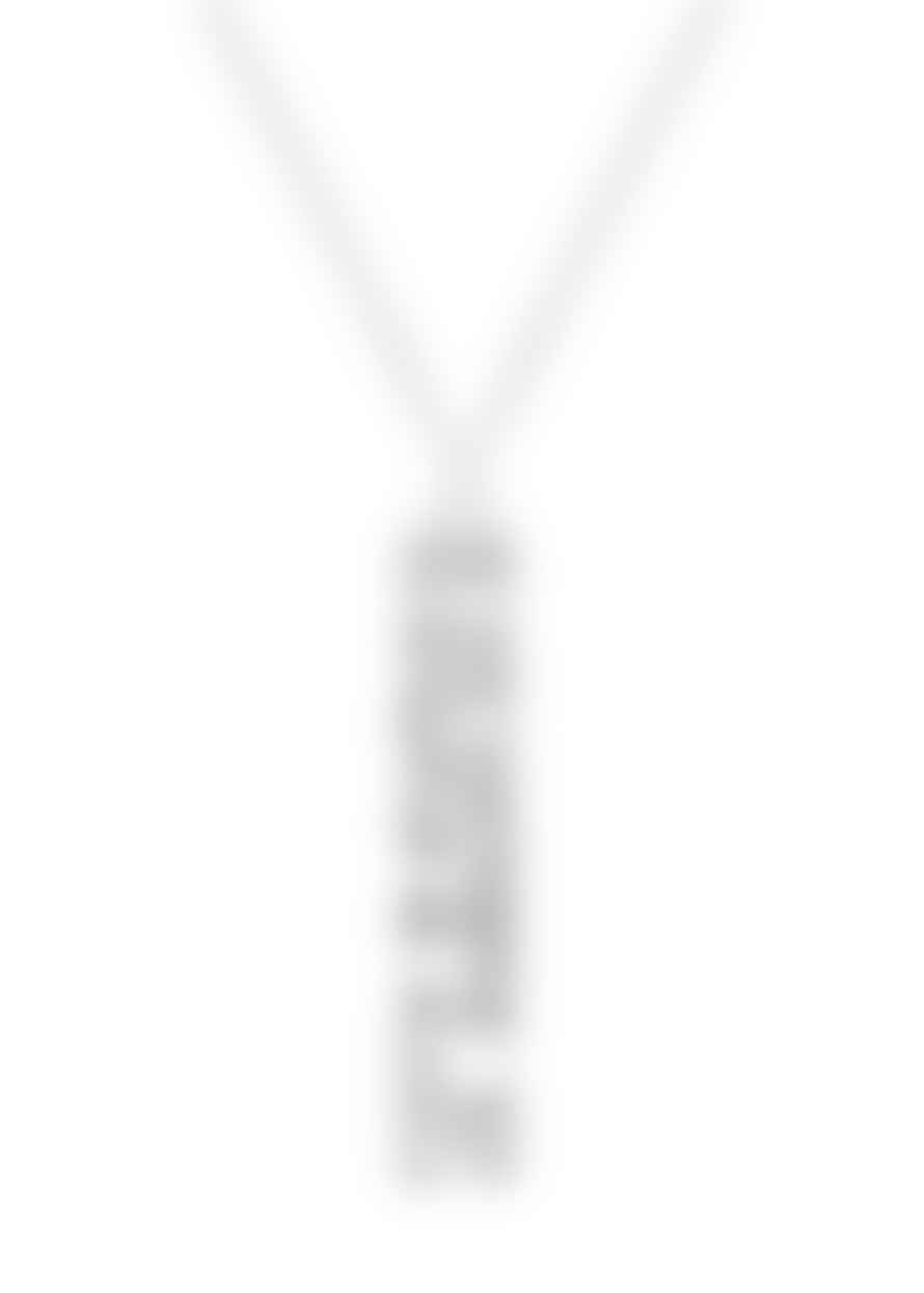 carter Gore Hustle Word Necklace