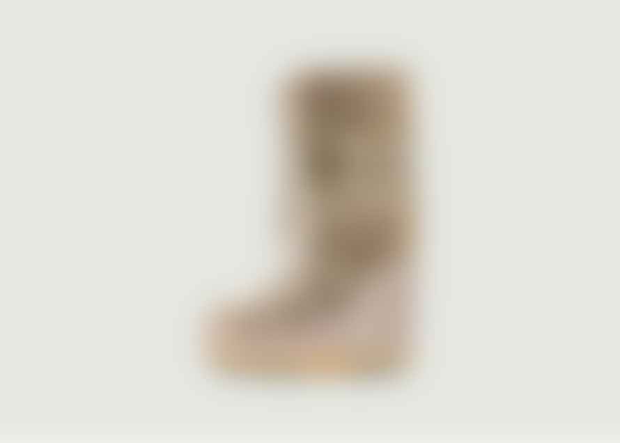 Moon Boot Icon Glance Silver Satin Boots