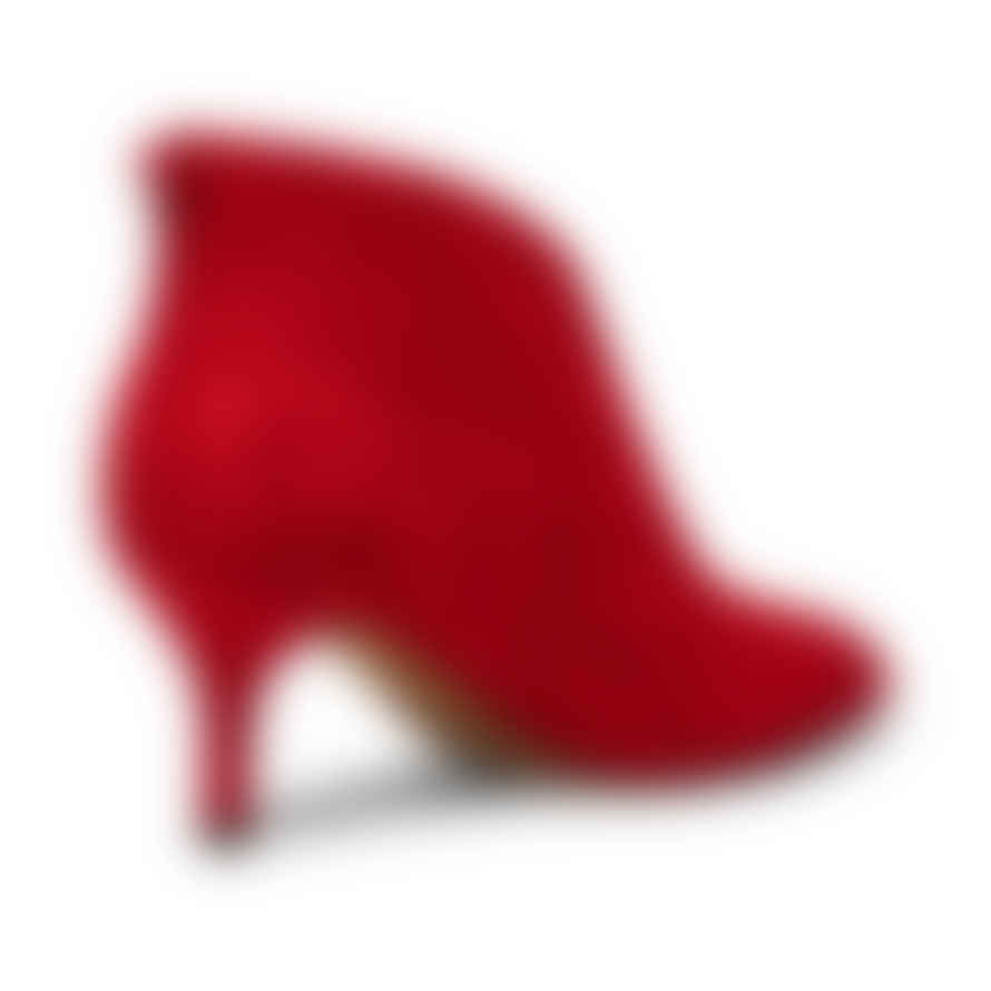 Shoe The Bear Valentine Bootie - Red Suede