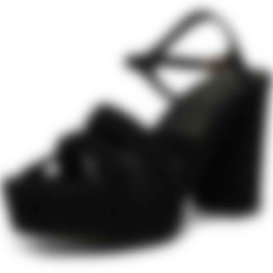 Shoe The Bear Nova Heels-Black Suede