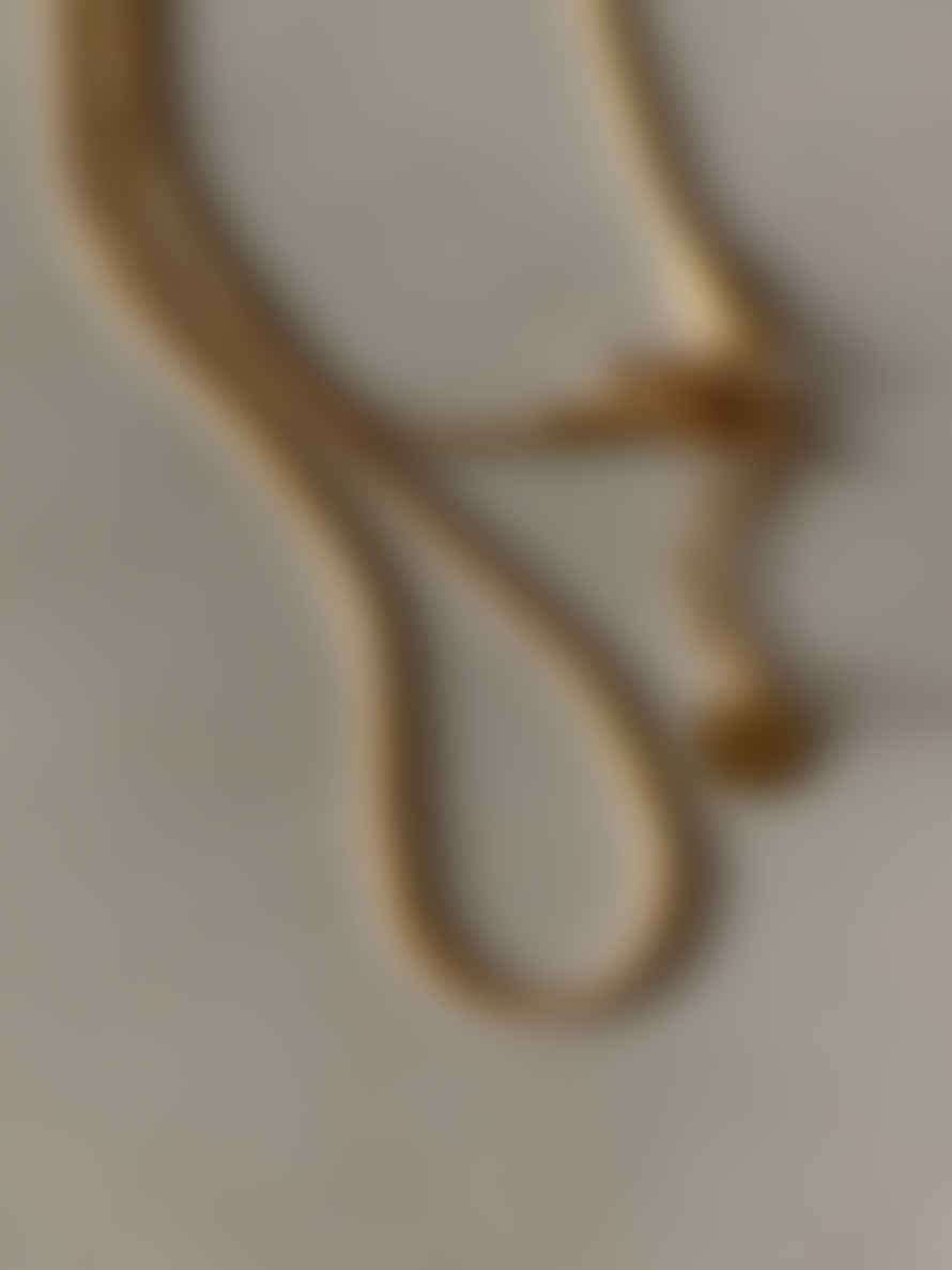 Ellen Beekmans Gold Snake Necklace