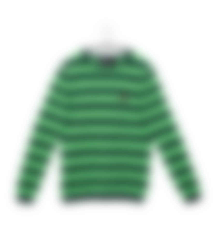 Danielle Rattray : Striped Knit | Green
