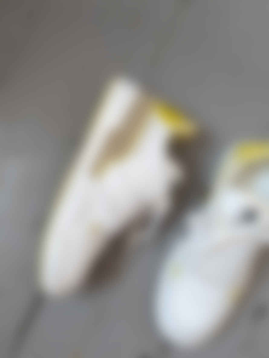 Marant Etoile Emree White & Yellow Sneakers