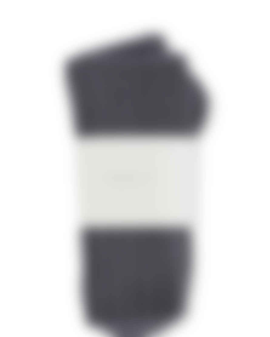 Chalk Long Boot Sock In Charcoal