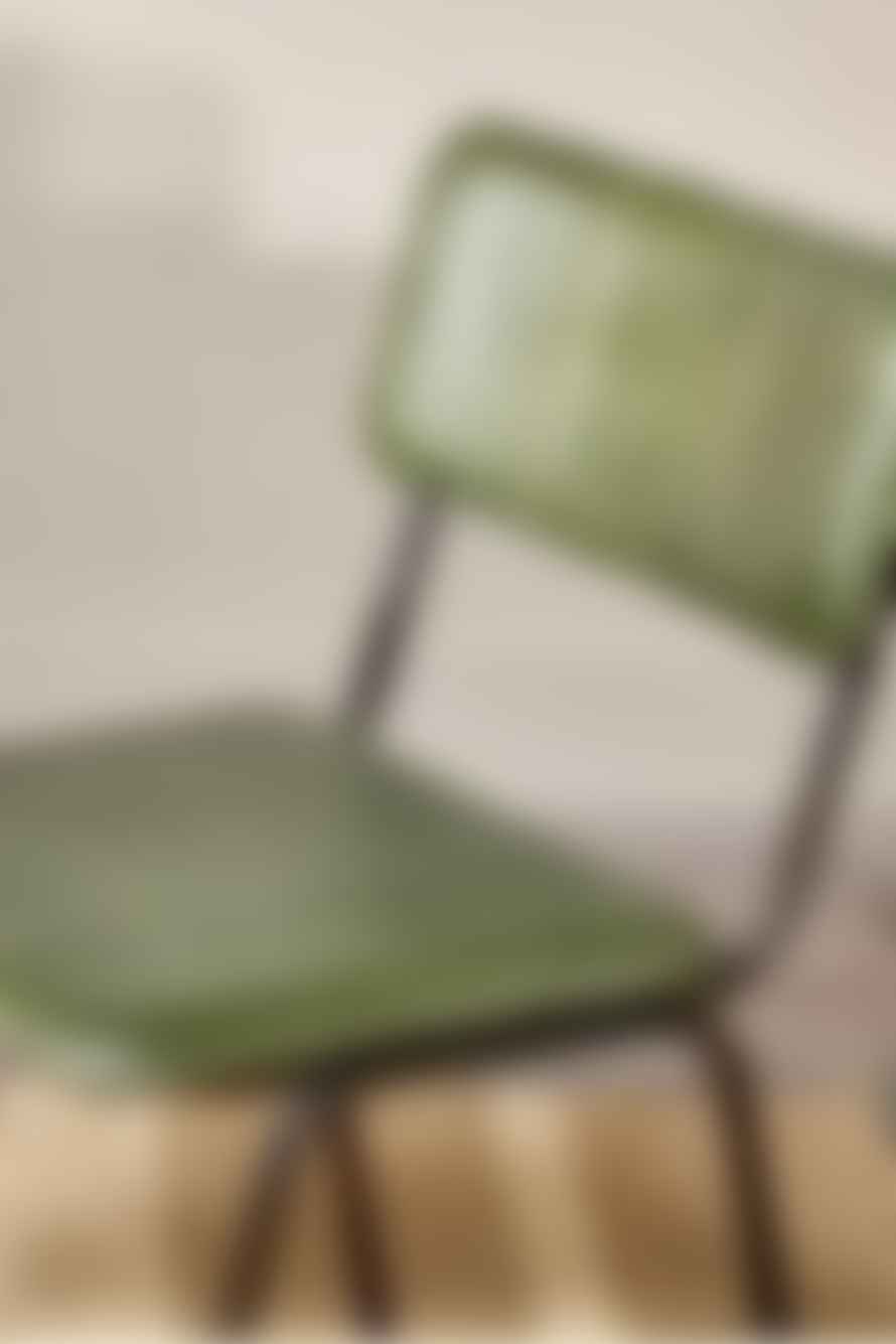 Nkuku Ukari Dining Chair In Rich Green