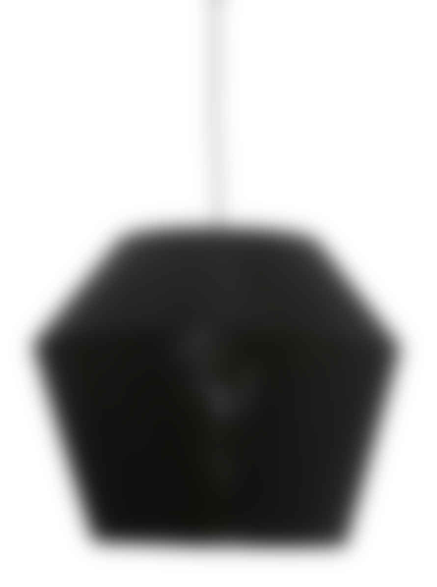 Light & Living Large Agaro Hanging Lamp In Black Jute
