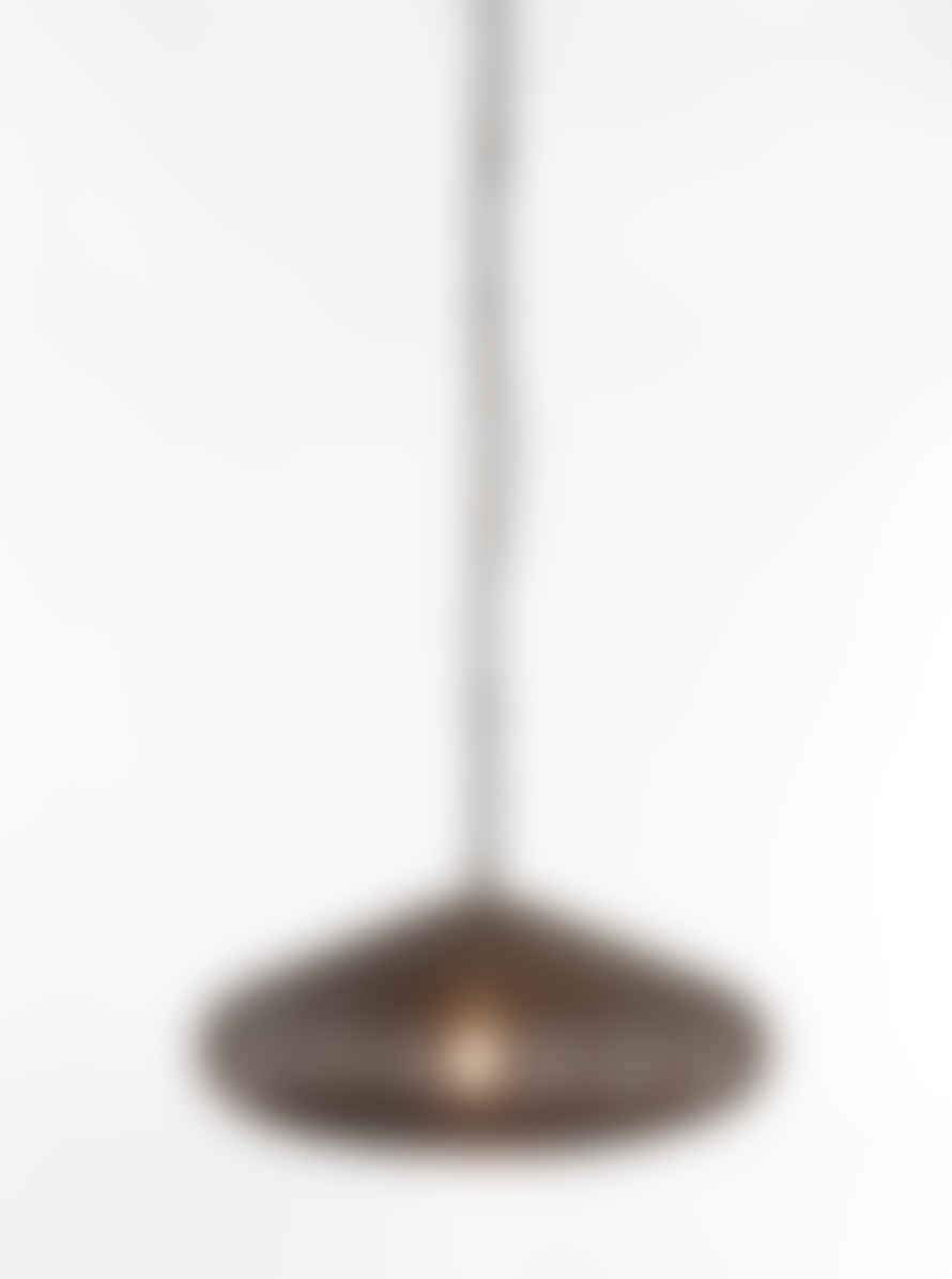 Light & Living Medium Bahoto Hanging Lamp In Dark Brown